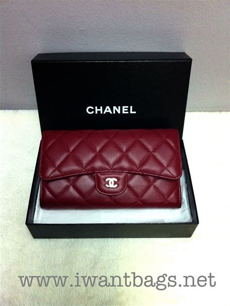 chanel wallet red caviar|Chanel Wallets & Card Holders .